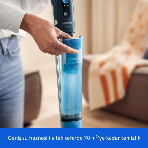 Philips XV5113/01 OneUp 5000 Serisi Kablosuz Şarjlı Dikey Mop