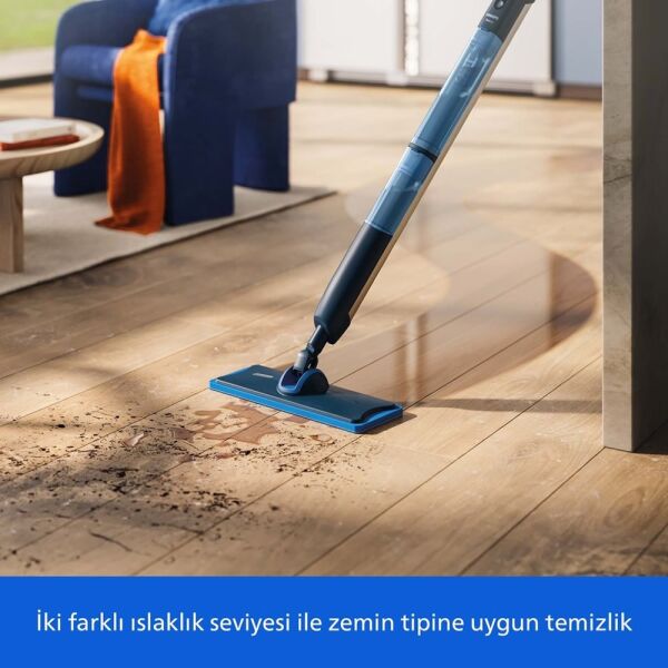 Philips XV5113/01 OneUp 5000 Serisi Kablosuz Şarjlı Dikey Mop