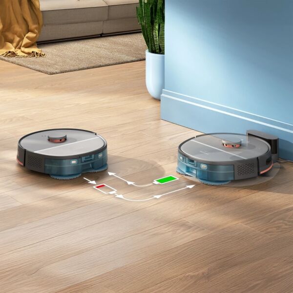 Philips XU5000/10 HomeRun 5000 Serisi Islak & Kuru Robot Süpürge - Siyah