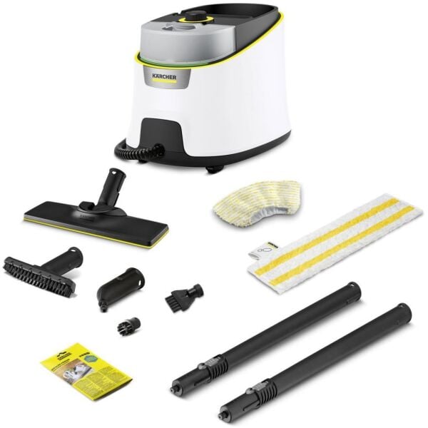 Karcher SC 4 Deluxe EasyFix 4 Bar 2200 W Buharlı Temizlik Makinesi - Beyaz (5 Yıl Garanti)