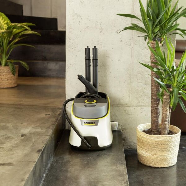 Karcher SC 4 Deluxe EasyFix 4 Bar 2200 W Buharlı Temizlik Makinesi - Beyaz (5 Yıl Garanti)
