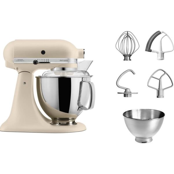 KitchenAid Artisan 5KSM175PSEFL Fresh Linen 4.8 L Stand Mikser