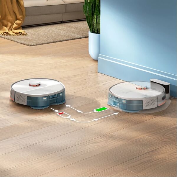 Philips XU5000/20 HomeRun 5000 Serisi Islak & Kuru Robot Süpürge - Beyaz