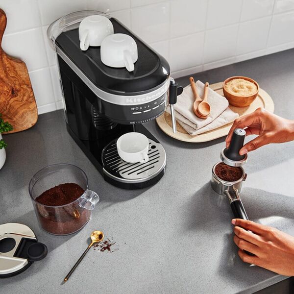 KitchenAid Artisan Proline 5KES6503EOB Espresso Makinesi - Onyx Black