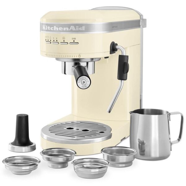 KitchenAid Artisan Proline 5KES6503EAC Espresso Makinesi - Almond Cream
