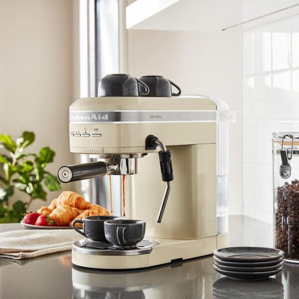 KitchenAid Artisan Proline 5KES6503EAC Espresso Makinesi - Almond Cream
