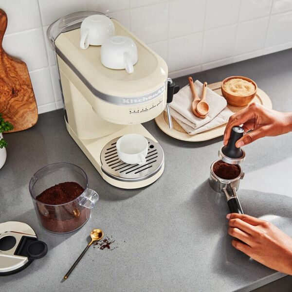 KitchenAid Artisan Proline 5KES6503EAC Espresso Makinesi - Almond Cream