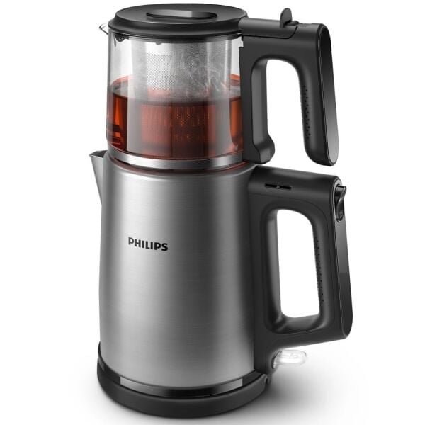 Philips HD7350/00 5000 Serisi 1900 W Cam Demlikli Çay Makinesi - İnox