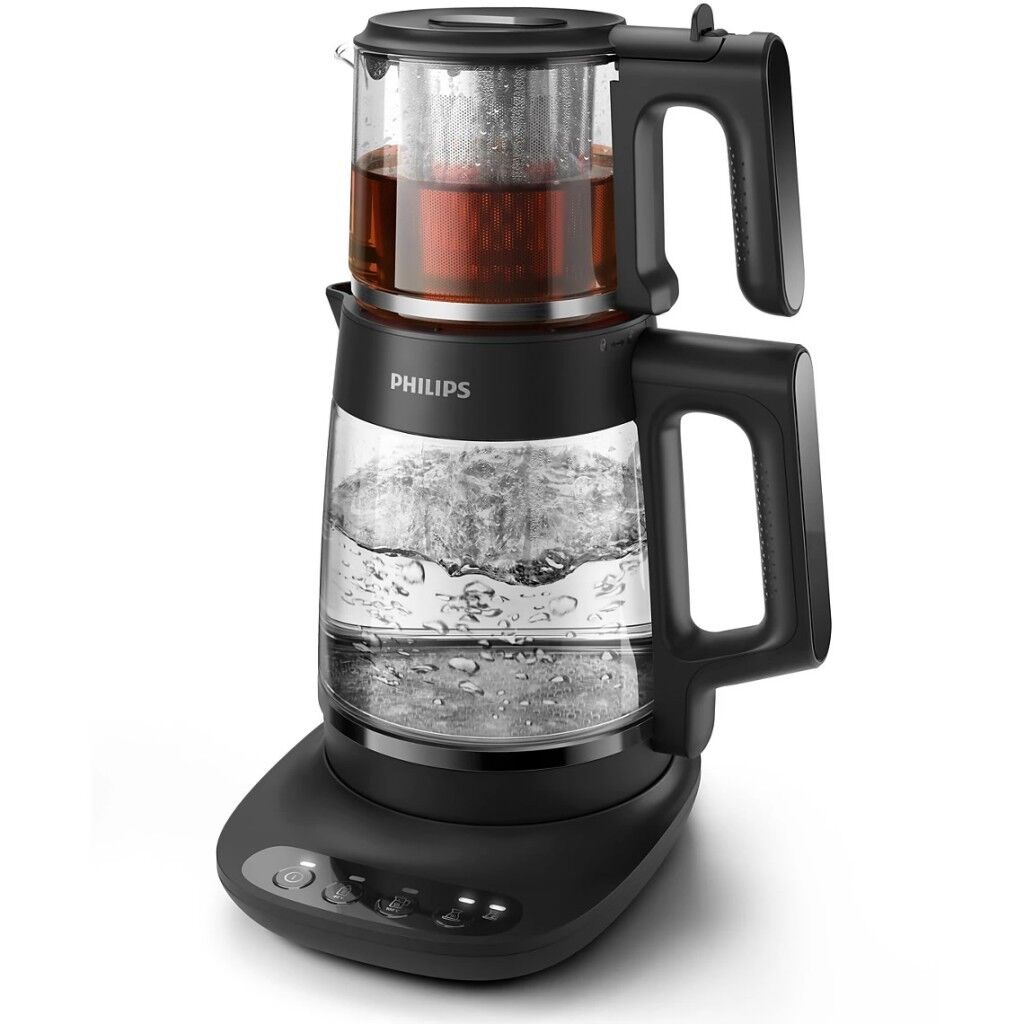 Philips HD7360/00 5000 Serisi 1900 W Çok Amaçlı Cam Çay Makinesi - Siyah