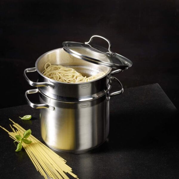 Rösle 10087 Paslanmaz Çelik Kancalı Spagetti Kepçesi