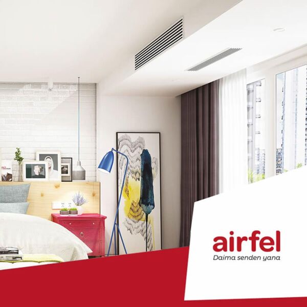Airfel LBA160A 52.000 Btu A++ Enerji R32 Gaz İnverter Gizli Tavan Tipi Klima