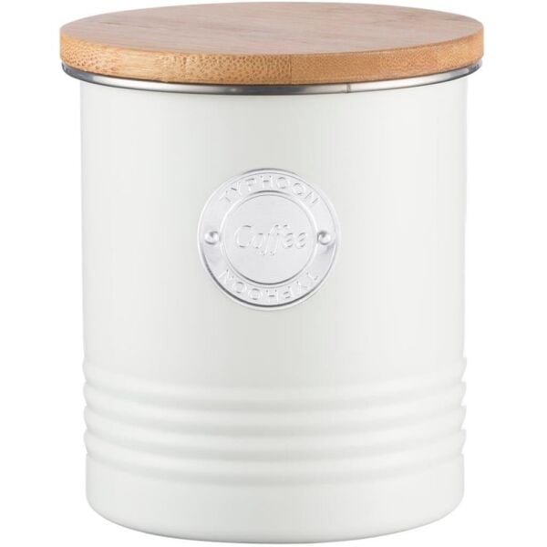 Typhoon 1400975 Living Serisi 1 Litre Kahve Saklama Kabı - Krem
