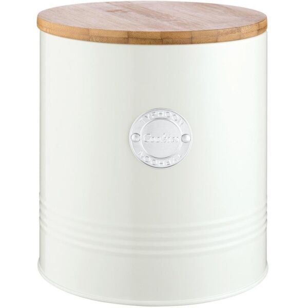 Typhoon 1401744 Living Serisi 3 Litre Kurabiye Saklama Kabı - Krem