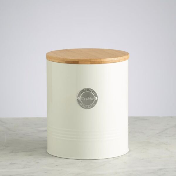 Typhoon 1401744 Living Serisi 3 Litre Kurabiye Saklama Kabı - Krem