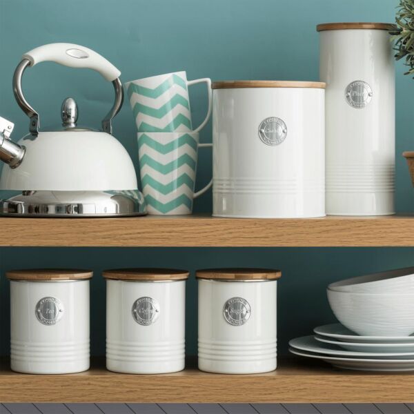 Typhoon 1401745 Living Serisi 2.5 Litre Makarna Saklama Kabı - Krem