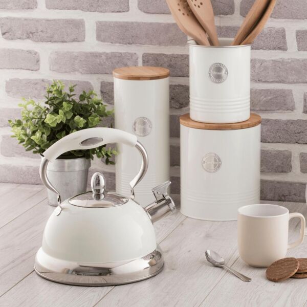 Typhoon 1401745 Living Serisi 2.5 Litre Makarna Saklama Kabı - Krem