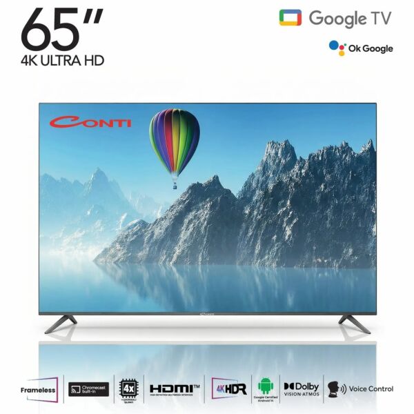 Conti CT65GT300U 65'' 165 Ekran Ultra HD 4K Smart Android Led TV