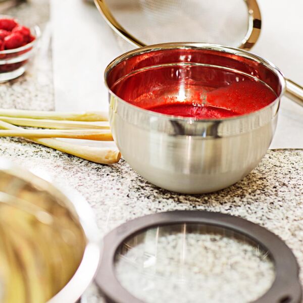 Rösle 15672 Çok Amaçlı Çelik Derin Kase (Ø 12 cm / 0,7 Litre)