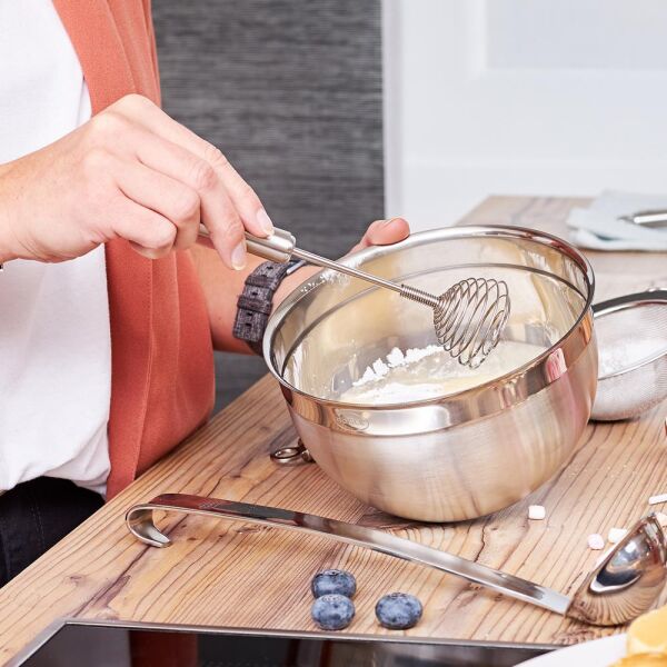 Rösle 15680 Çok Amaçlı Çelik Derin Kase (Ø 20 cm / 3,1 Litre)