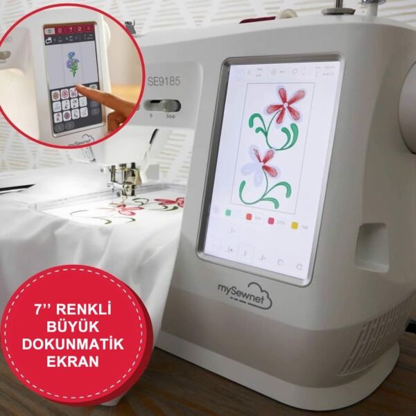 Singer SE9185 Bilgisayarlı Dikiş ve Nakış Makinesi