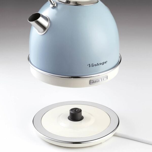 Ariete 2877/05 Vintage Dom 1.7 Litre 2000 W Kettle - Mavi