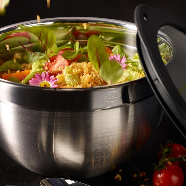 Rösle 15688 Çok Amaçlı Çelik Derin Kase (Ø 28 cm / 8,5 Litre)