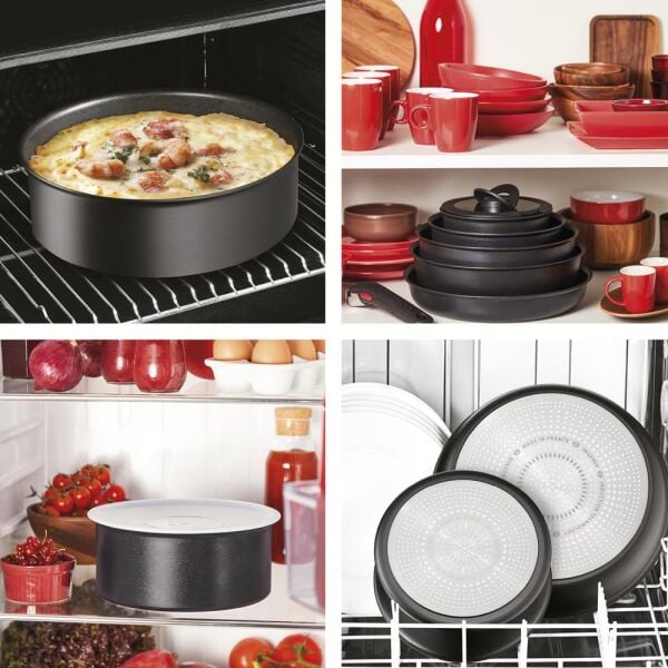 Tefal Ingenio Exception Titanyum 6X 12 Parça Büyük Tava Tencere Seti