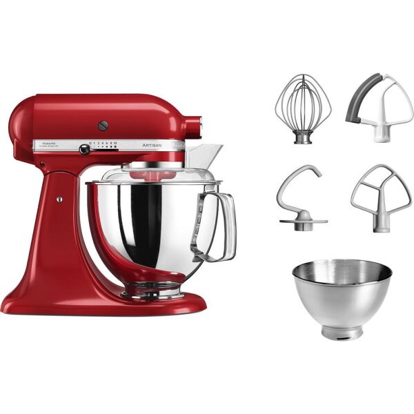 KitchenAid Artisan 5KSM175PSEER Empire Red 4.8 Litre Stand Mikser