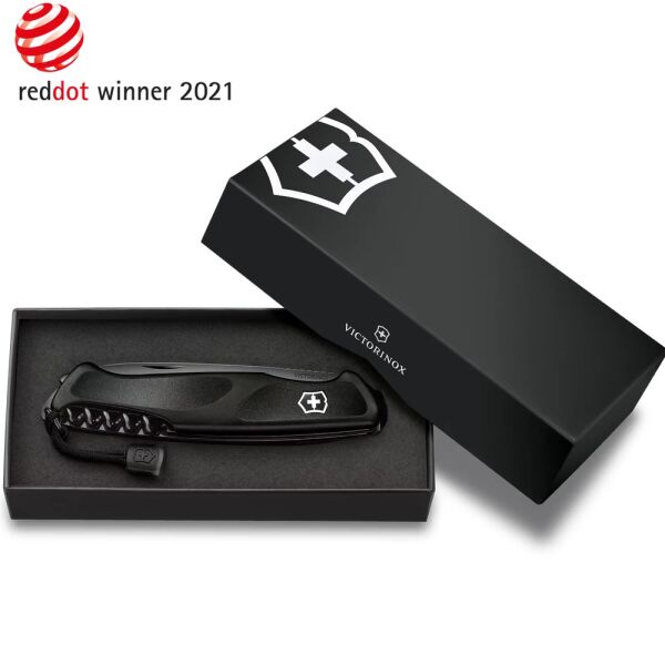 Victorinox 0.9563.C31P Ranger Grip 55 Onyx Çakı - Siyah