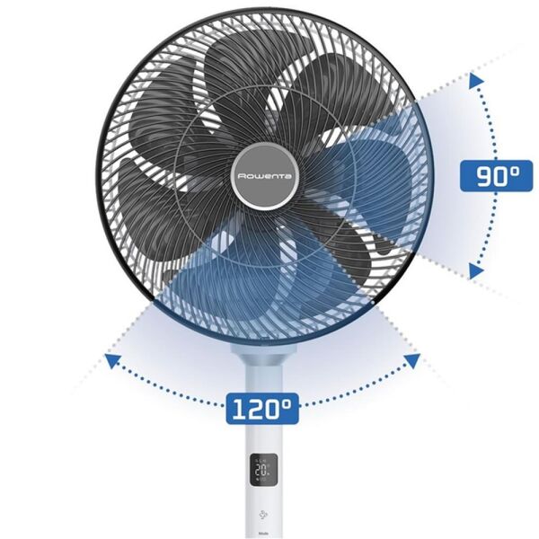 Rowenta QV5040 Turbo Twist Silence Uzaktan Kumandalı Ayaklı Sessiz Vantilatör