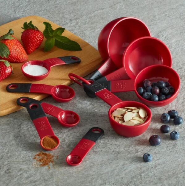 KitchenAid KO447BXERI Empire Red 15 Parça Mutfak Gereçleri Seti