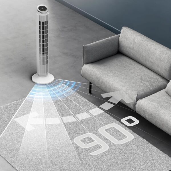 Rowenta VU7025 Silent Flow Effitech Uzaktan Kumandalı Sessiz Kule Tipi Vantilatör