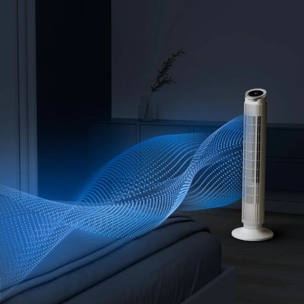 Rowenta VU7025 Silent Flow Effitech Uzaktan Kumandalı Sessiz Kule Tipi Vantilatör