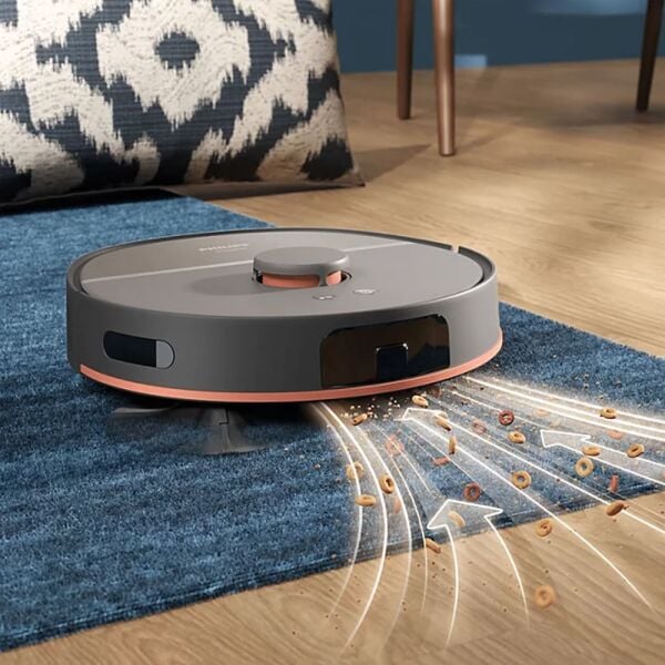 Philips XU5100/10 HomeRun 5000 Serisi Islak & Kuru İstasyonlu Robot Süpürge - Siyah