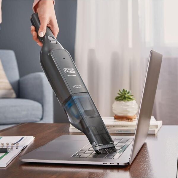 Black+Decker HLVC320B11-QW 12 V Kablosuz Şarjlı Slim El Süpürgesi