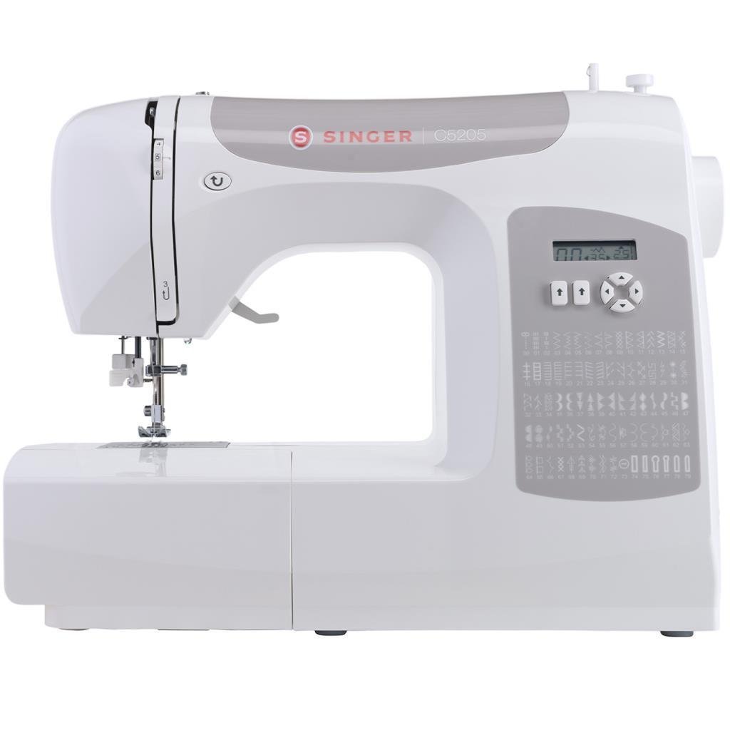 Singer C5205-GY Gri Elektronik Dikiş Makinesi - Uzatma Tablalı