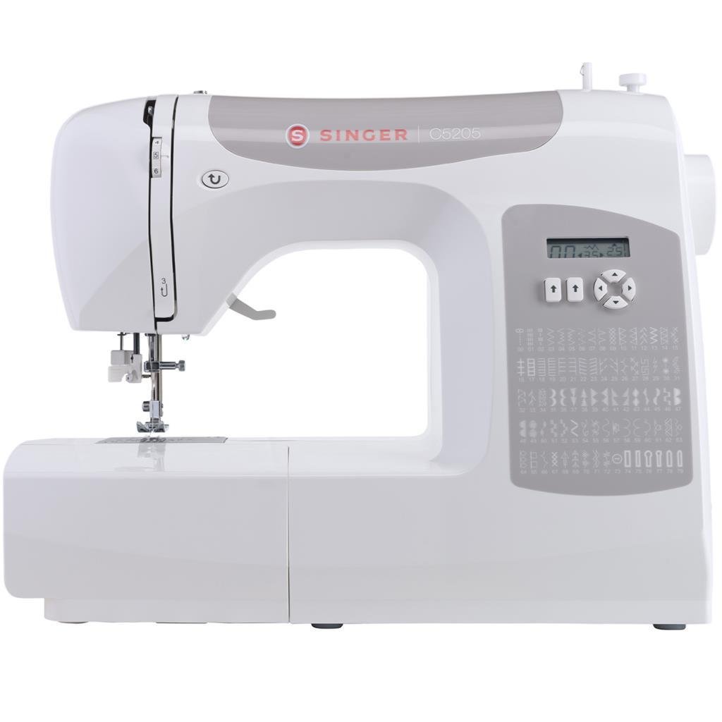 Singer C5205-GY Gri Elektronik Dikiş Makinesi - Uzatma Tablalı