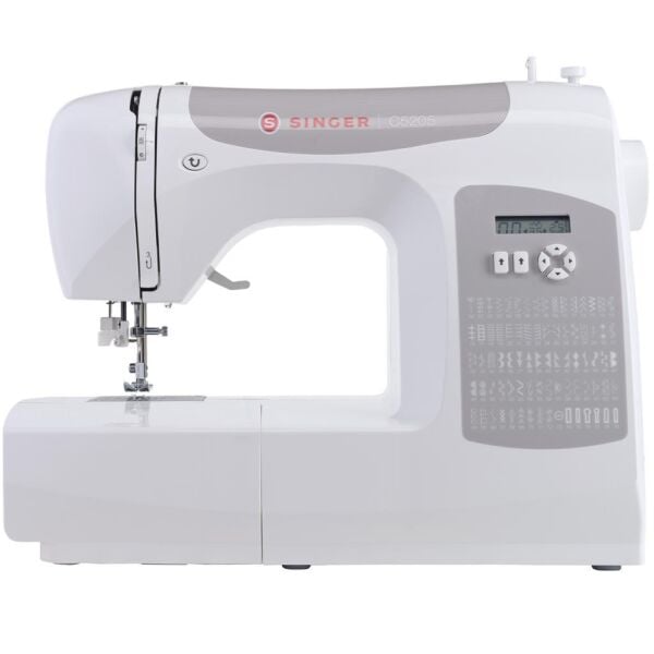 Singer C5205-GY Gri Elektronik Dikiş Makinesi - Uzatma Tablalı