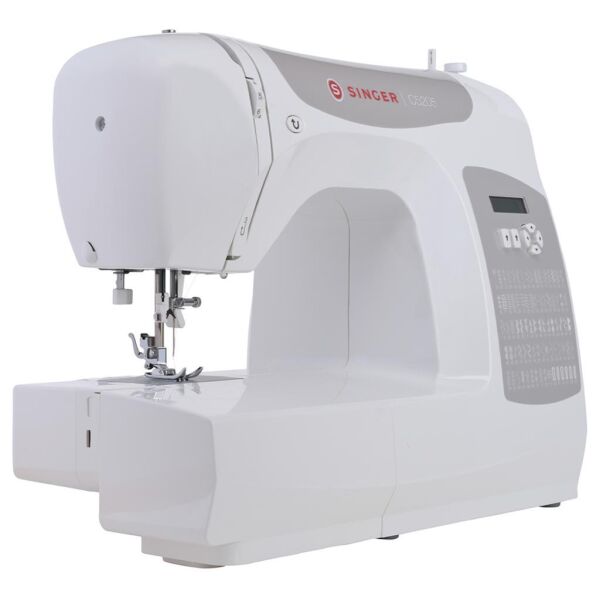 Singer C5205-GY Gri Elektronik Dikiş Makinesi - Uzatma Tablalı