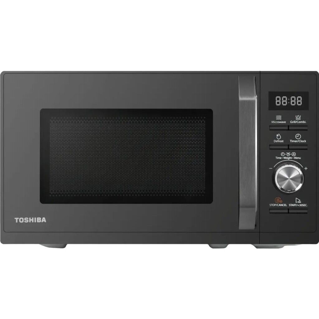 Toshiba MW3-AG25PF(BK) 25 Litre 900 W Dijital Izgaralı Mikrodalga Fırın - Siyah
