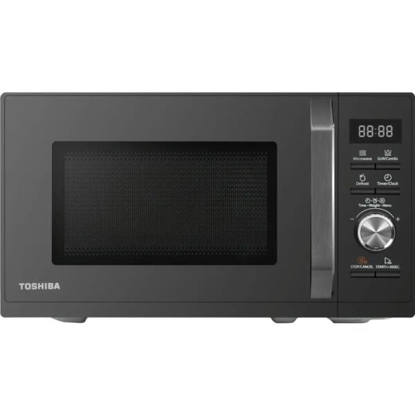 Toshiba MW3-AG25PF(BK) 25 Litre 900 W Dijital Izgaralı Mikrodalga Fırın - Siyah