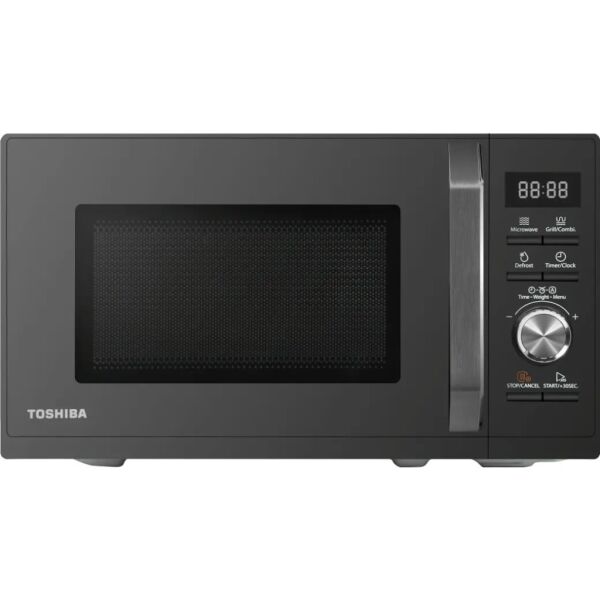 Toshiba MW3-AG25PF(BK) 25 Litre 900 W Dijital Izgaralı Mikrodalga Fırın - Siyah