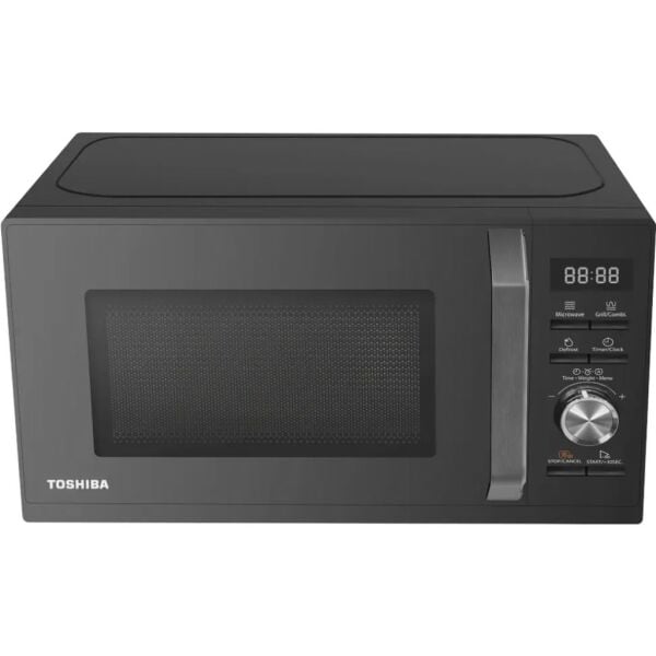Toshiba MW3-AG25PF(BK) 25 Litre 900 W Dijital Izgaralı Mikrodalga Fırın - Siyah