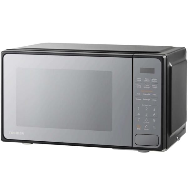 Toshiba MM2-EM20PF(MB) 23 Litre 800 W Dijital Mikrodalga Fırın - Aynalı Siyah