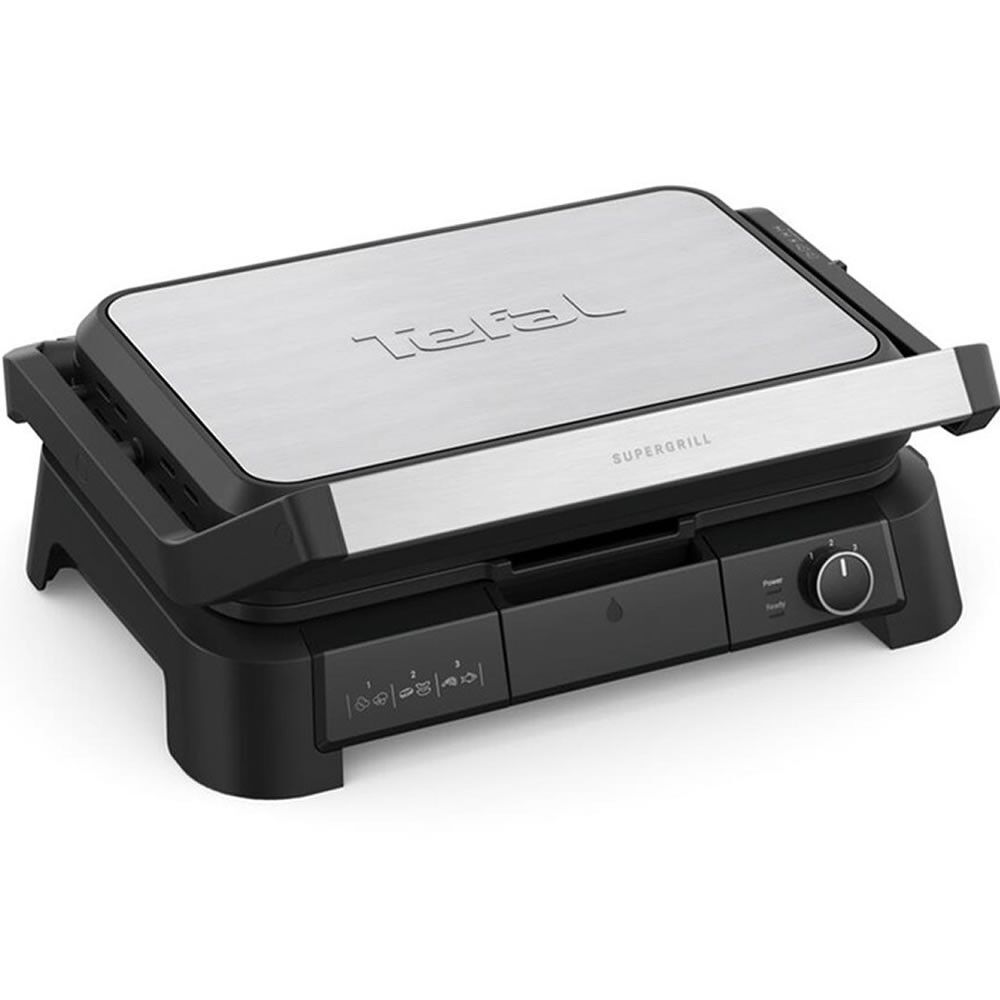 Tefal SuperGrill 3in1 XL 8 Dilim 2200 Watt Barbekü Izgara ve Tost Makinesi - 1510002834