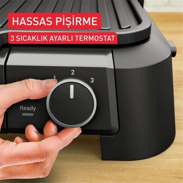 Tefal SuperGrill 3in1 XL 8 Dilim 2200 Watt Barbekü Izgara ve Tost Makinesi - 1510002834