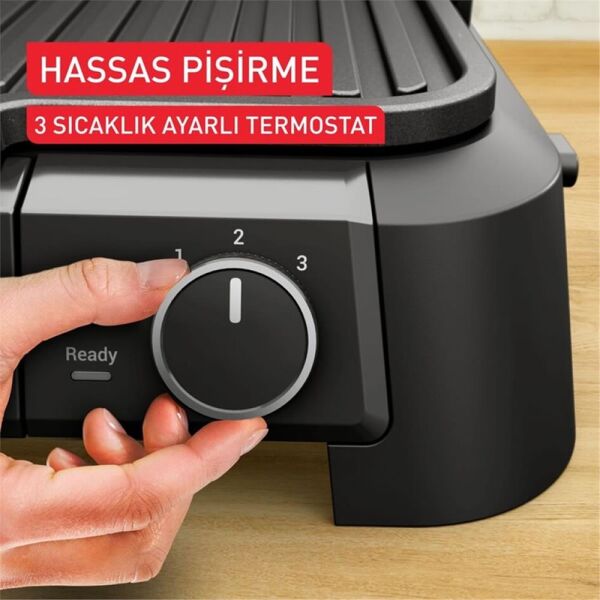 Tefal SuperGrill 3in1 XL 8 Dilim 2200 Watt Barbekü Izgara ve Tost Makinesi - 1510002834