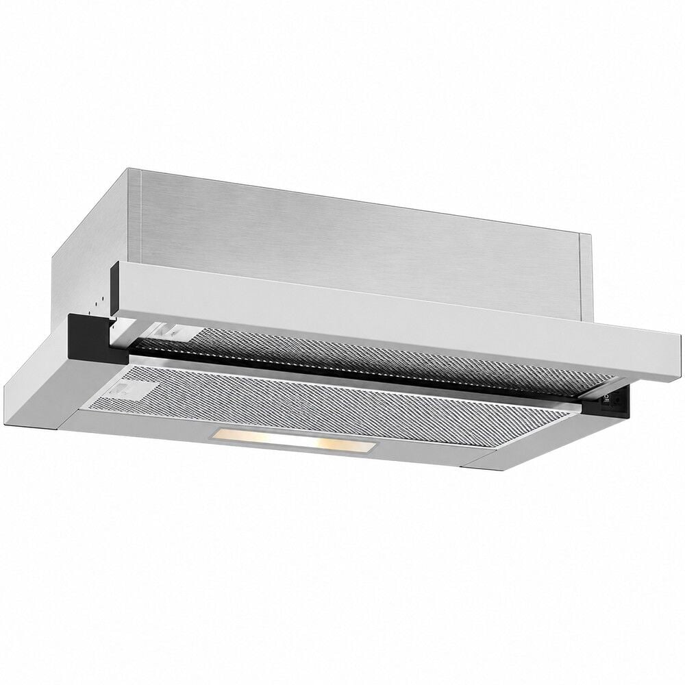 White Daisy F4 Çift Motor Çift Filtre Sürgülü Aspiratör - Beyaz
