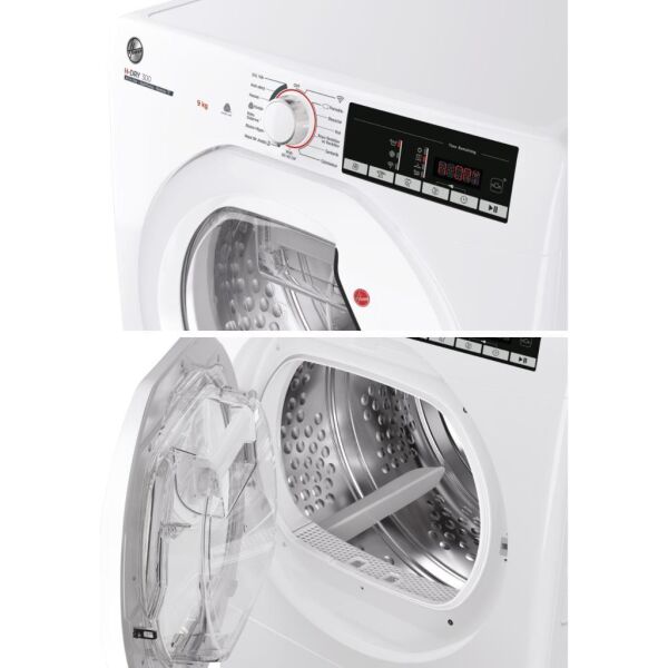 Hoover HLE H9A2TE-17  9 Kg. Isı Pompalı Çamaşı Kurutma Makinesi