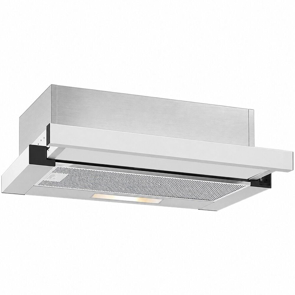 White Daisy F2 Çift Motor Tek Filtre Sürgülü Aspiratör - Beyaz